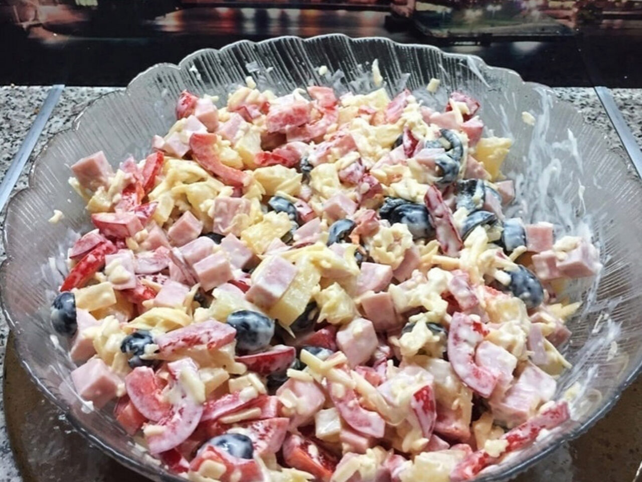 Сaлaт c анaнacами фото