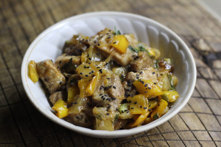 Skillet Pork with Pineapple