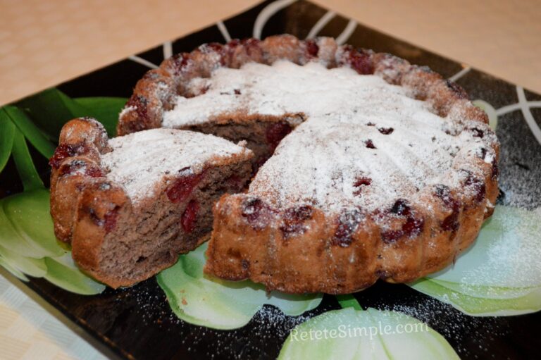 Sour Cherry & Cocoa Cake