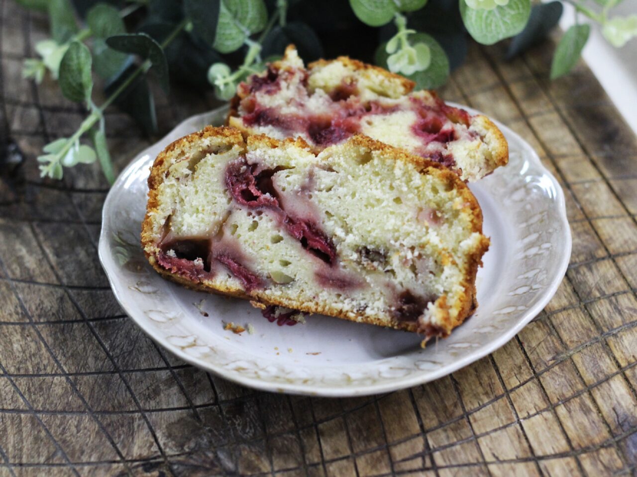 Strawberry Chocolate Loaf Cake photo