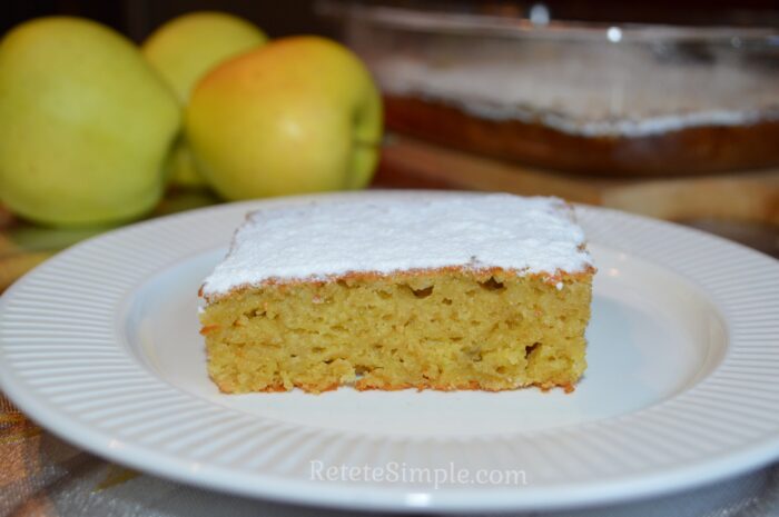 delicious apple cake are ready