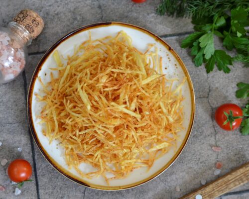 Подавать картофель