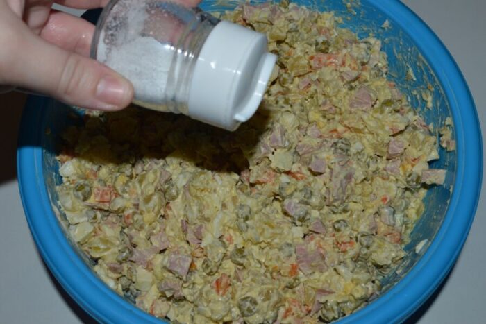 Посыпьте солью