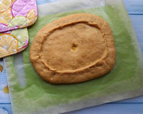 cabbage pie is ready