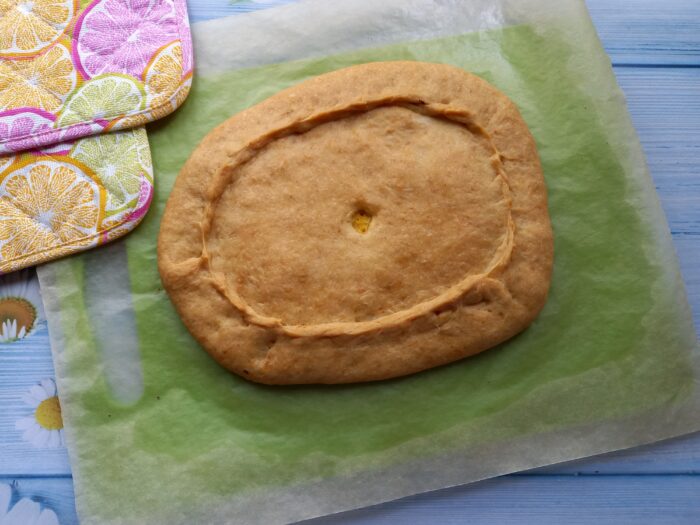 cabbage pie is ready