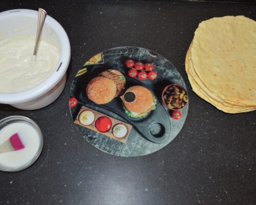 Prepare the work surface