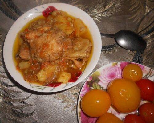 Ароматное жаркое готово