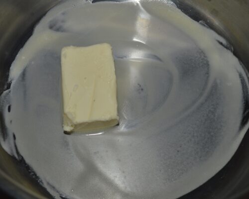 Melt the butter in a small saucepan
