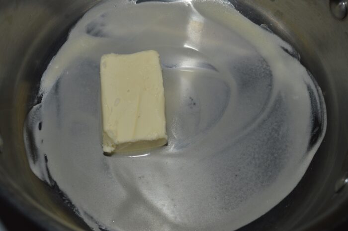 Melt the butter in a small saucepan