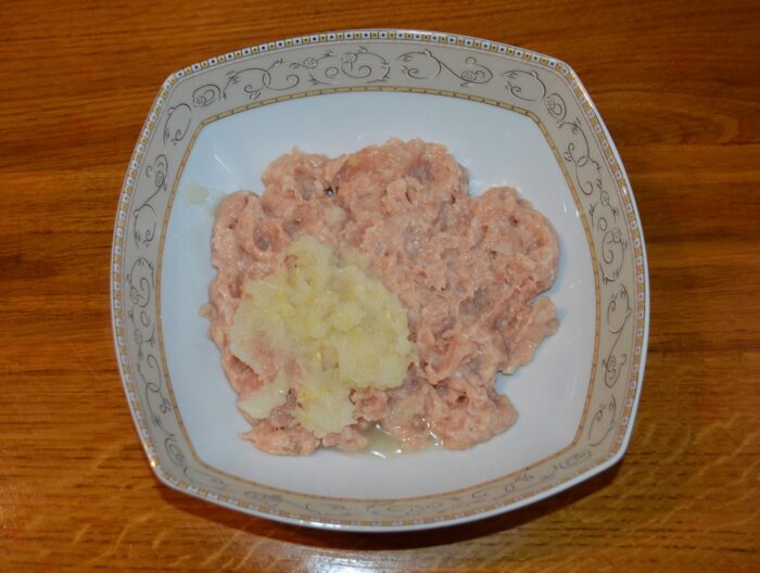 Add the onion and garlic