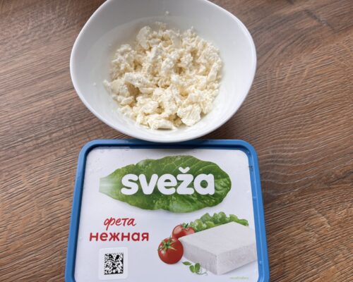 Grate the sulguni cheese