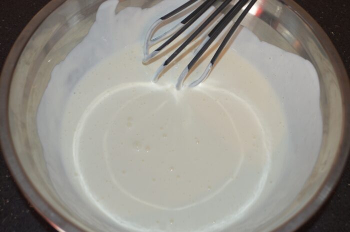 Mix well with a whisk