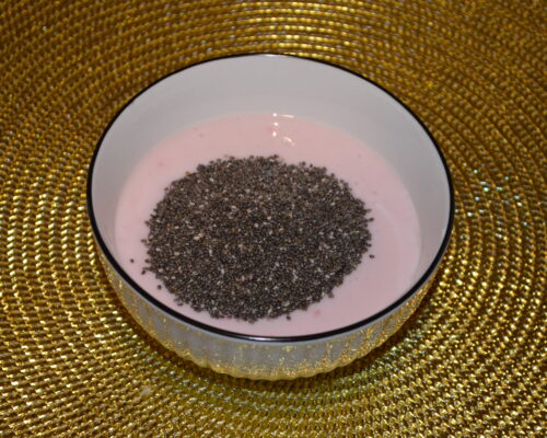 Add the chia seeds