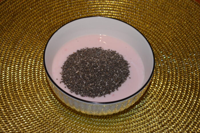 Add the chia seeds