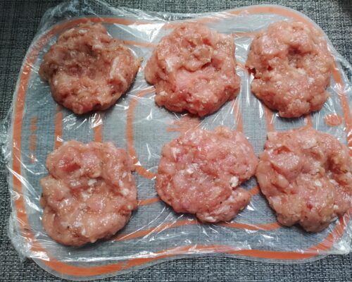 form the base for the patties