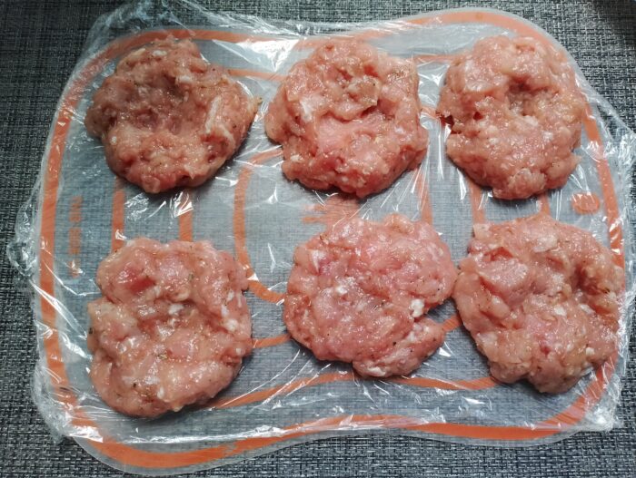 form the base for the patties