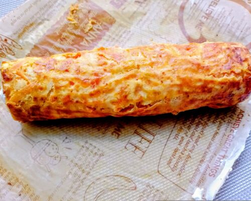 Roll up into a tight roll