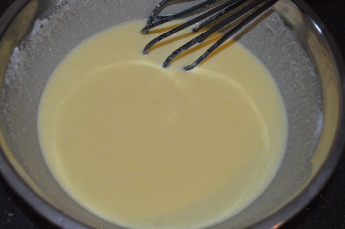 Stir well to homogenize