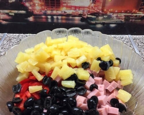 Combine all ingredients in a salad bowl