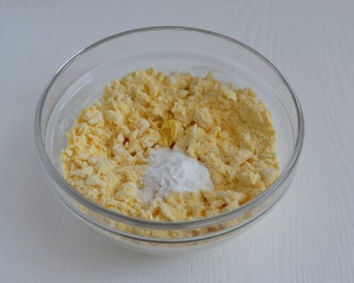 Add the baking powder