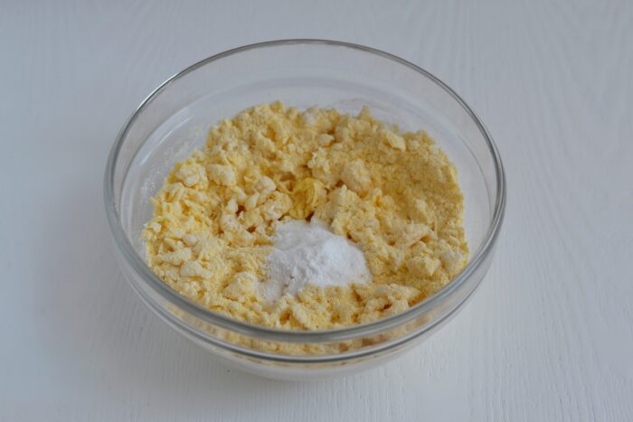 Add the baking powder