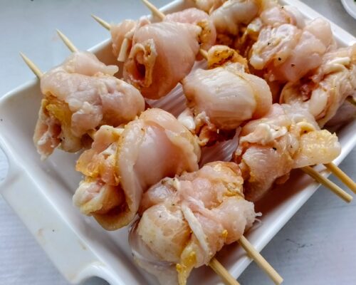 Roll each slice into a roll