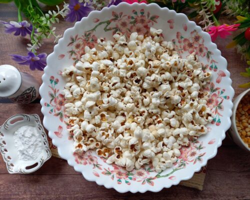 Pour the contents into a bowl