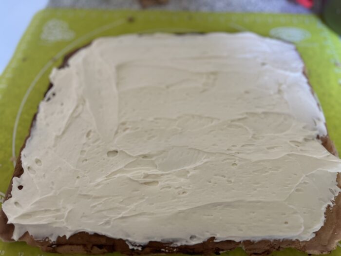 Apply a generous amount of cream