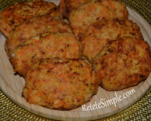 The patties are ready