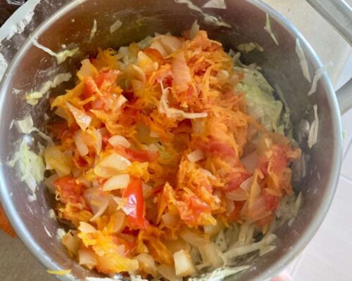 Перемешайте все ингредиенты