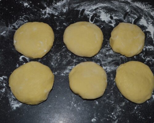 divide it into 6 pieces