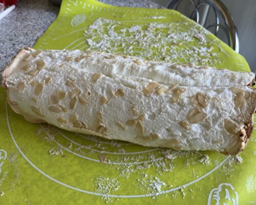 carefully roll it into a roll