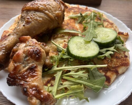 Pan-Fried Cheese Flatbreads are ready