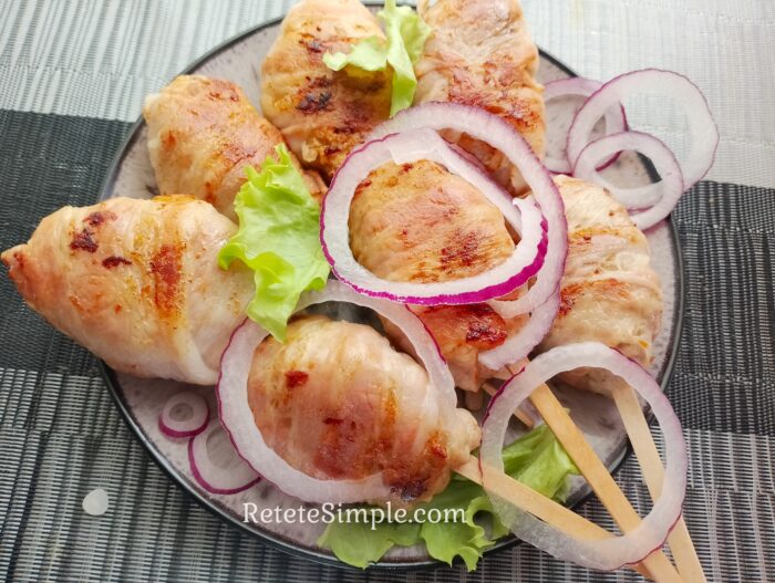 Bacon-Wrapped Patties photo