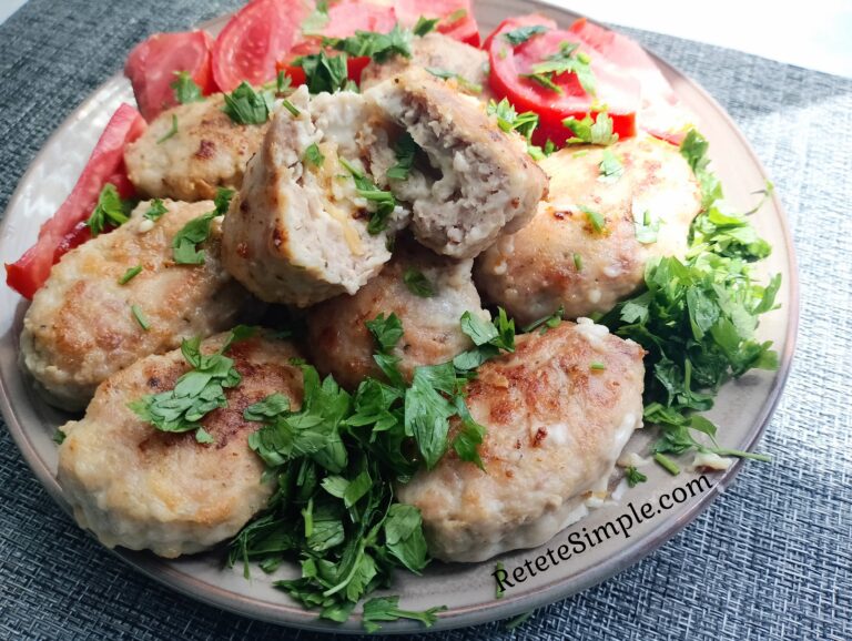 Baked Cheese-Stuffed Patties