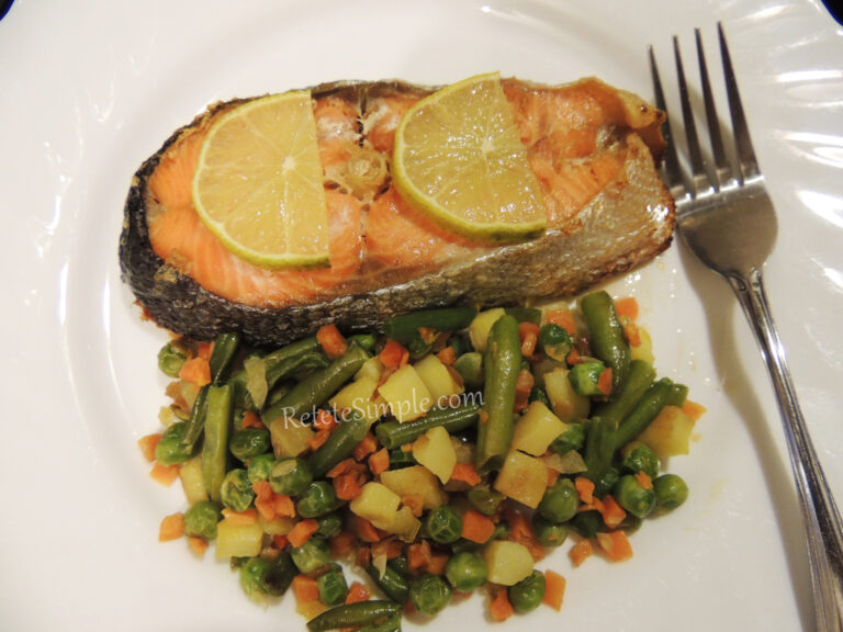 Baked Garlic Salmon