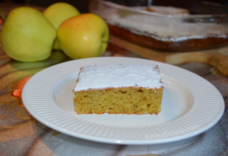 Baked Grated Apple Cake