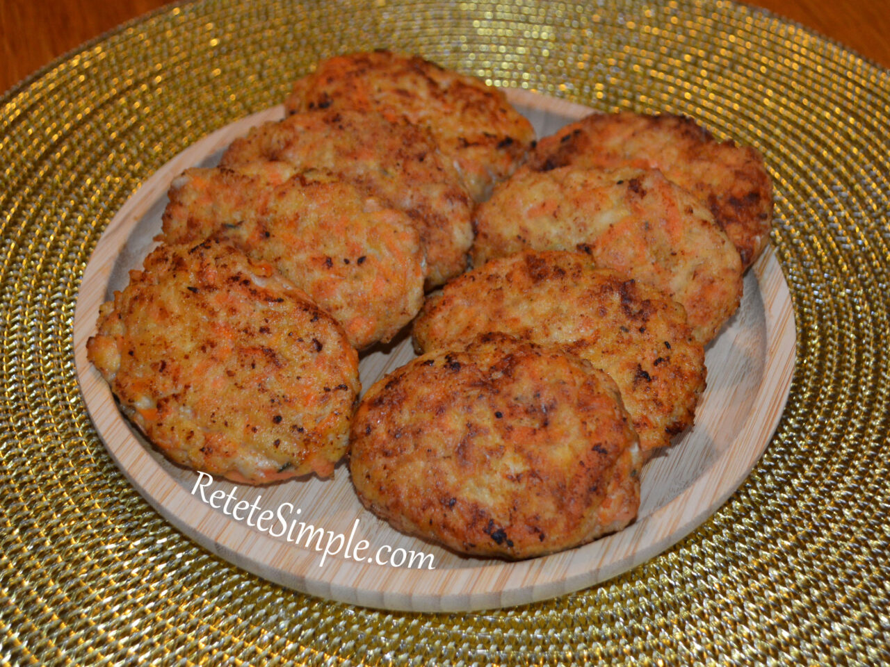 Carrot & Minced-Meat Patties photo