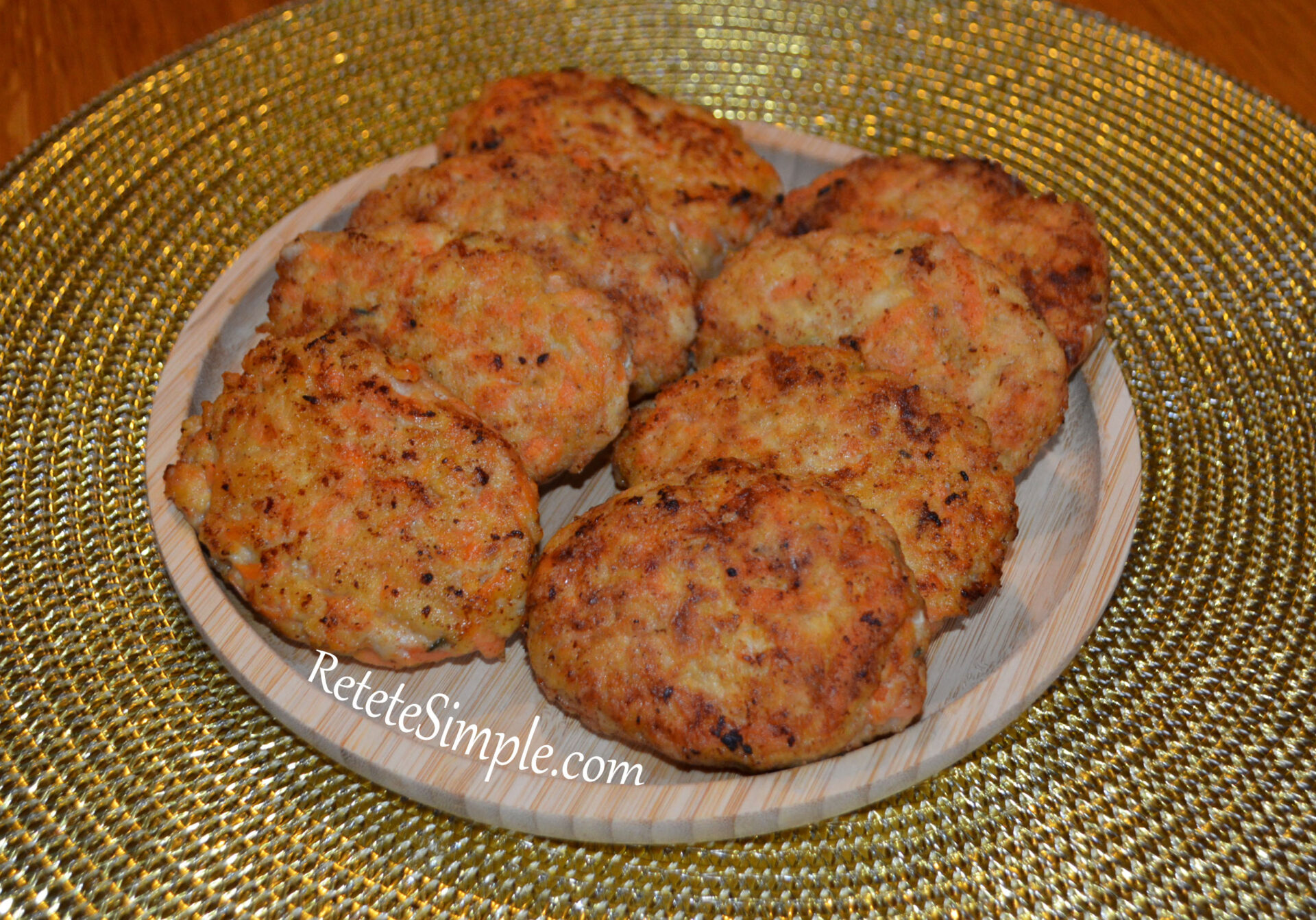 Carrot & Minced-Meat Patties photo