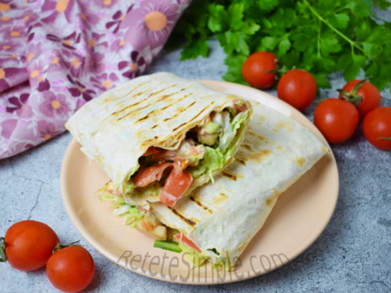 Chicken & Vegetable Shawarma photo