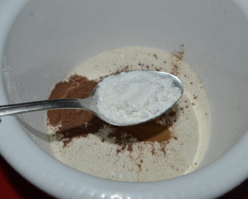 Add the baking powder