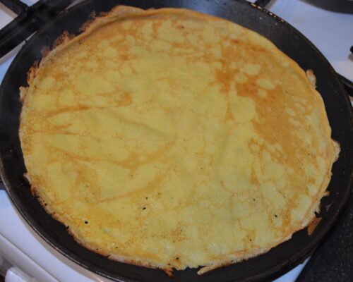 Then turn over to the other side