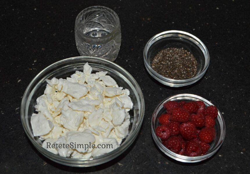 ingredients for pudding