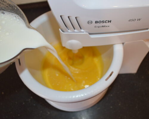 Затем молоко