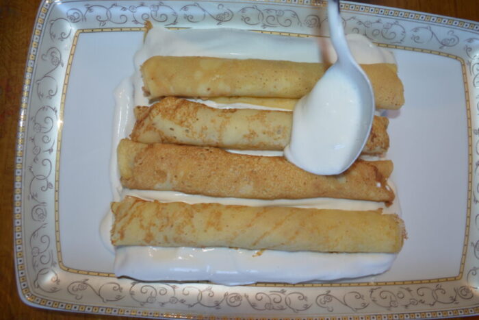 4 блинчиков