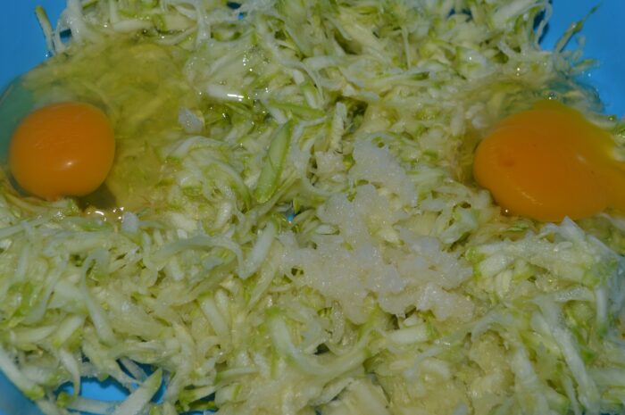 Add the garlic purée