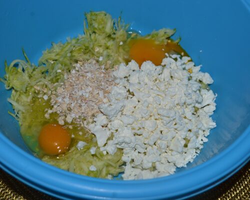 Add the cottage cheese