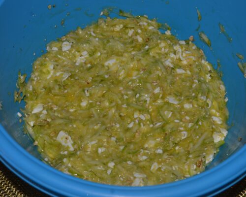 Mix everything together