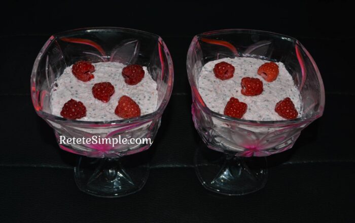 Raspberry & Cottage Cheese Chia Pudding photo