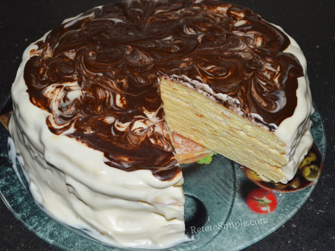 Russian Smetannik Cake photo